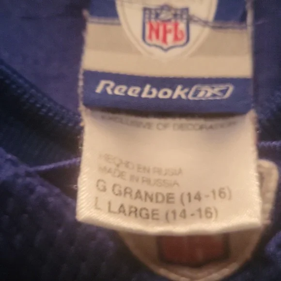 Peyton Manning #18 Reebok NFL Equipment On Field Jersey - Picture 3 of 8